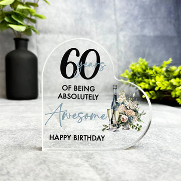 Personalized Birthday – 60th Gift For Birthday - Birthday Gift Ideas